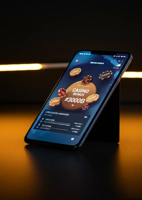 Grafik des Supabet Willkommensbonus mit 100% Match bis 500 Euro und zusätzlichen 200 Freispielen für Slots.